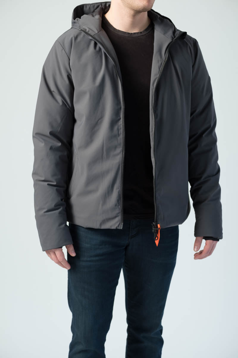 Adam Down Jacket in Grey