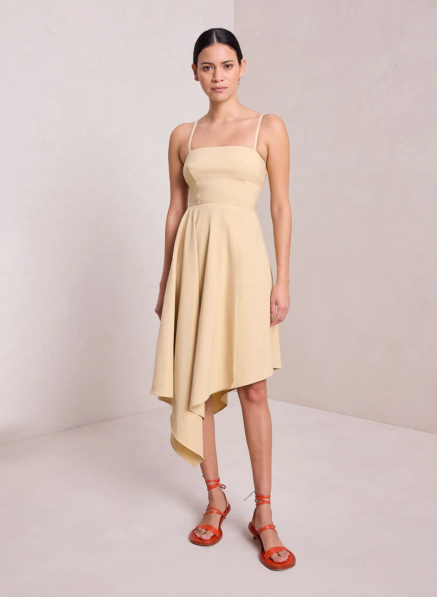 ALC Verona Stretch Linen Dress