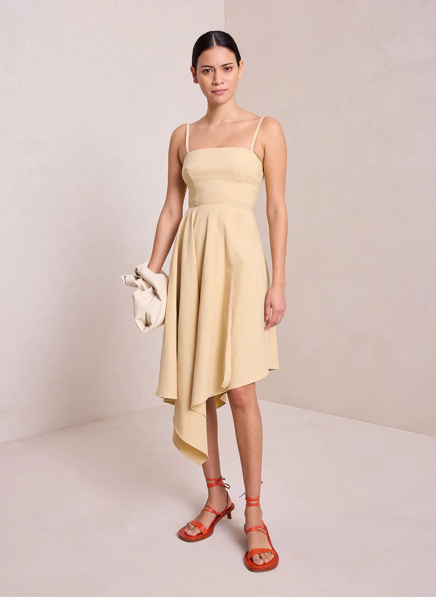 ALC Verona Stretch Linen Dress