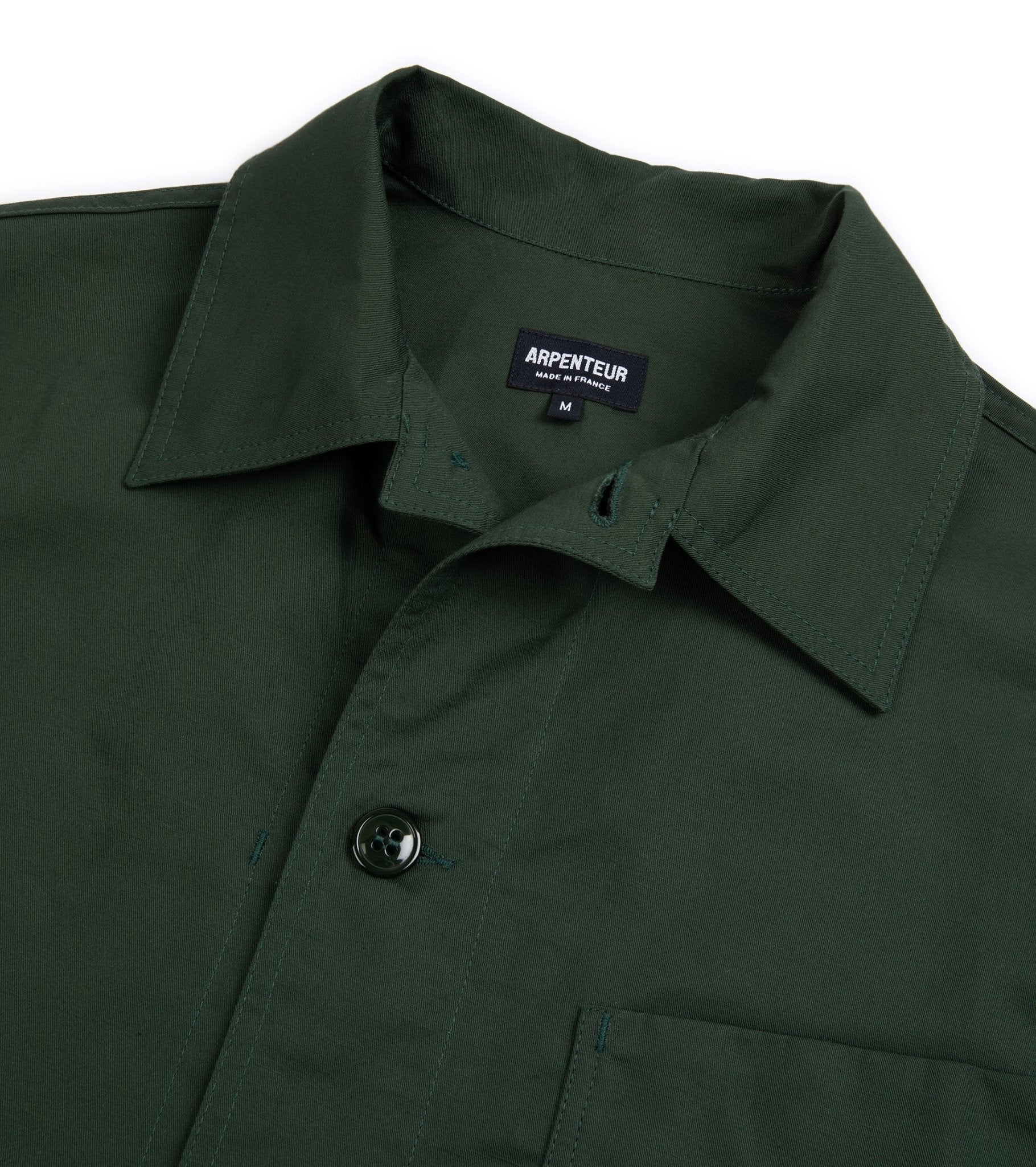 Arpenteur Cotton Linen ADN Jacket: Green