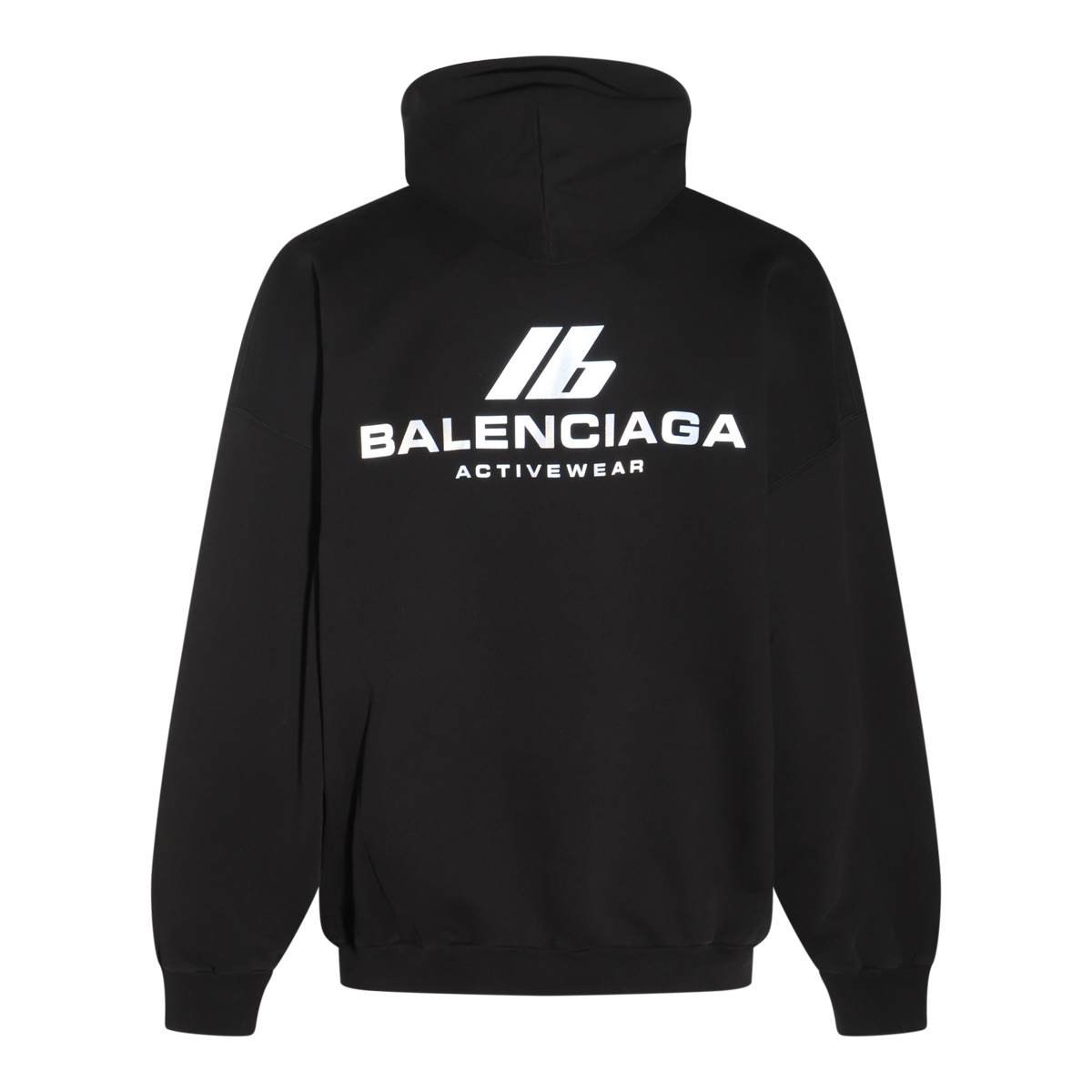 BALENCIAGA  |Activewear Hoodie Oversized in Black