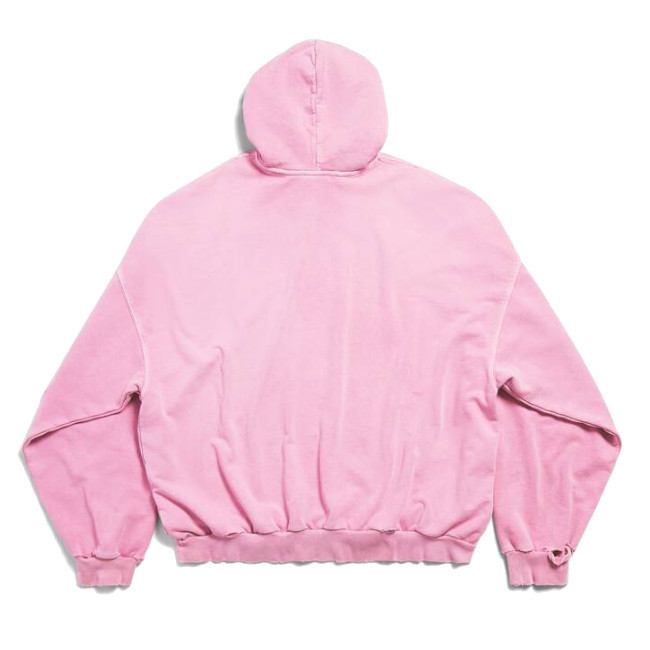 BALENCIAGA  |Paris Moon Hoodie Oversized in Light Pink