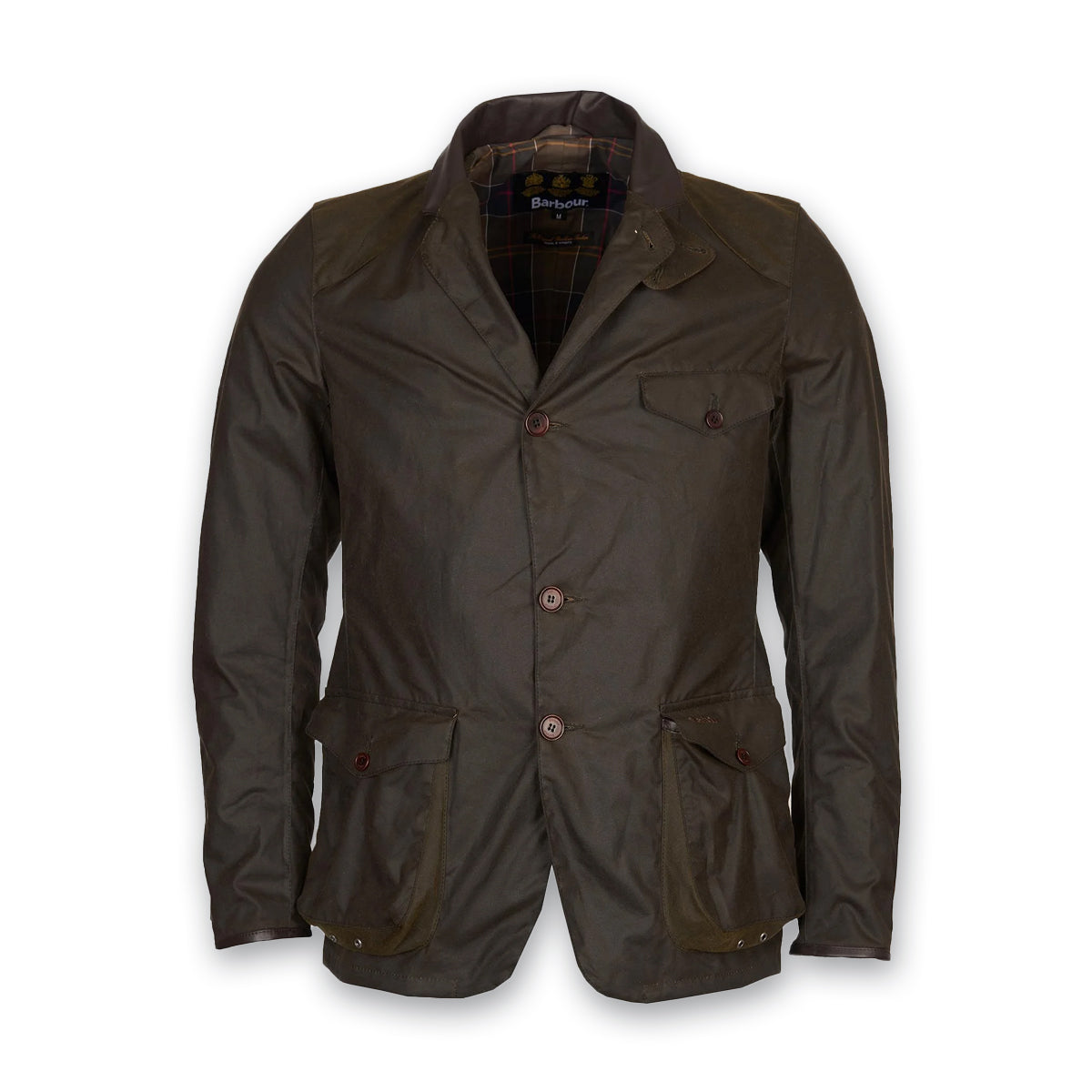 Barbour - Beacon Sports Wax Jacket in Olive