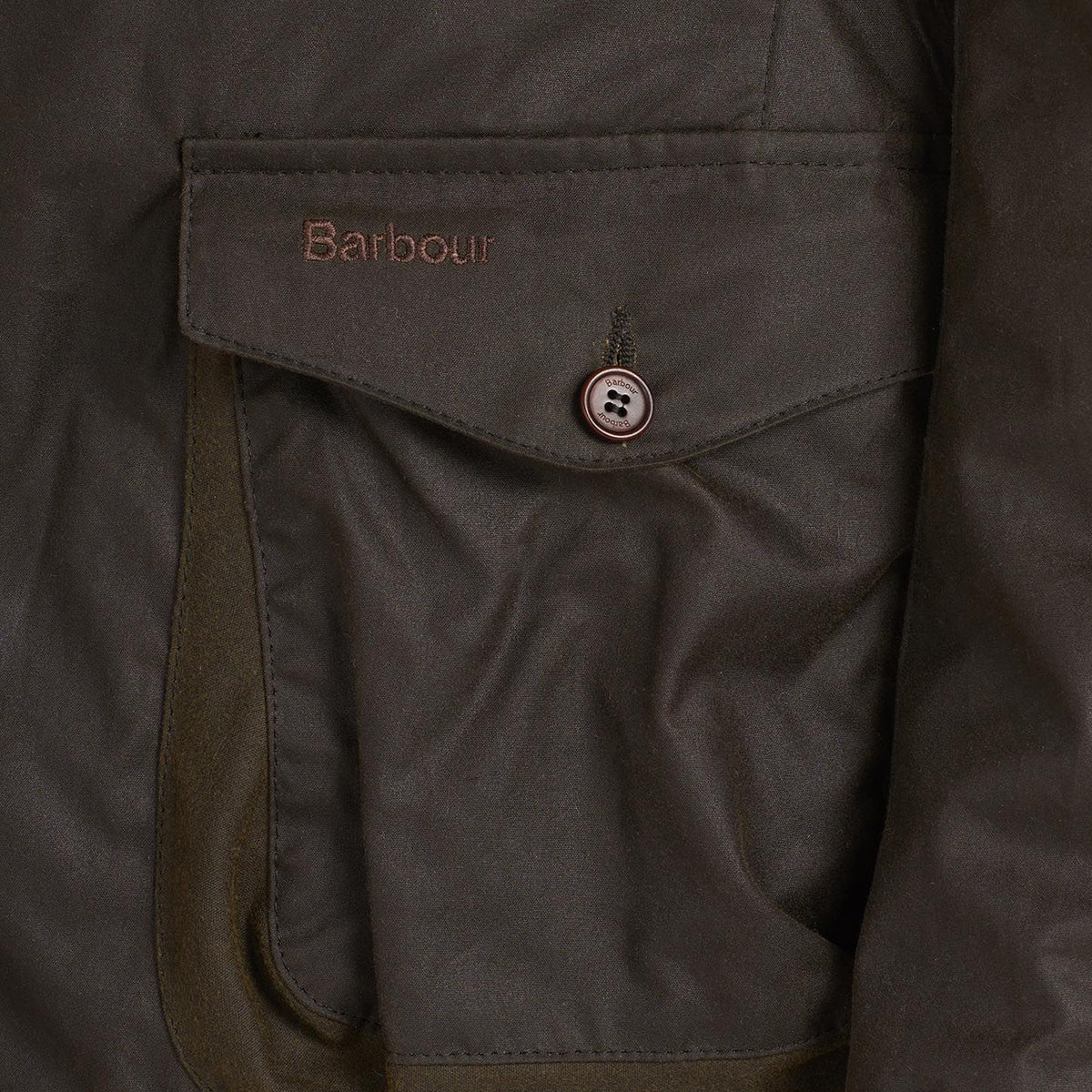 Barbour - Beacon Sports Wax Jacket in Olive