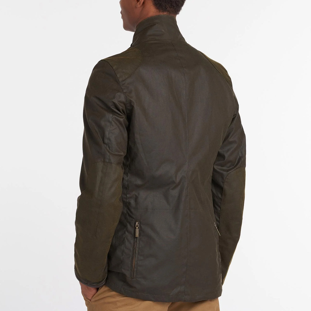 Barbour - Beacon Sports Wax Jacket in Olive