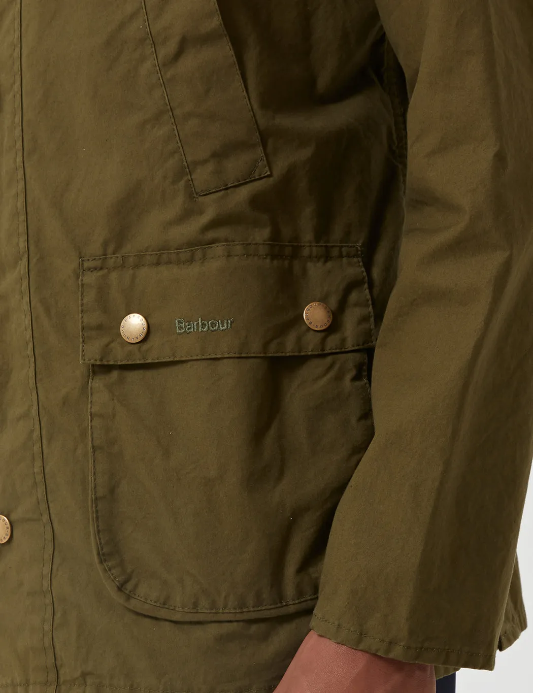 Barbour Washed Bedale (sl) Jacket - Green