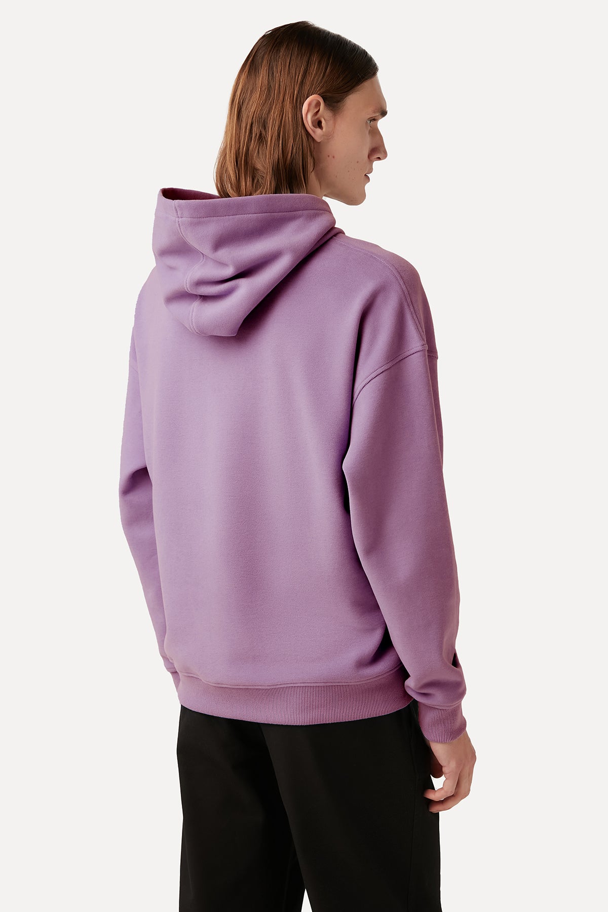 Basic Super Soft Hoodie - Leylak