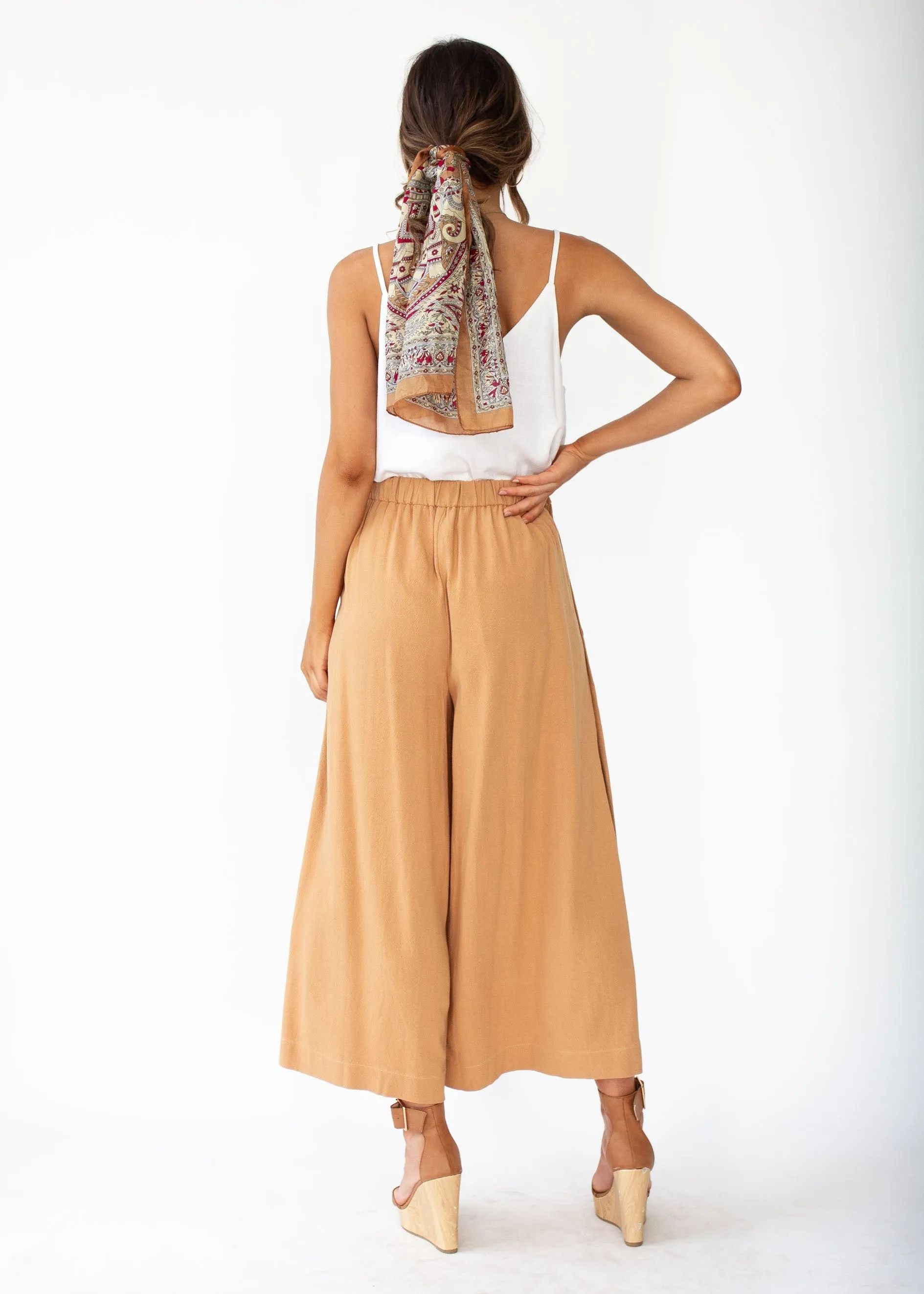 Brooklyn Culottes - Camel