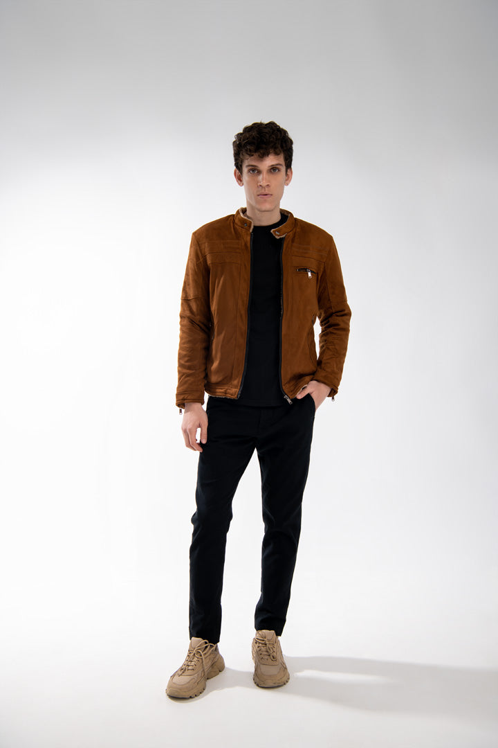 BROWN JACKET