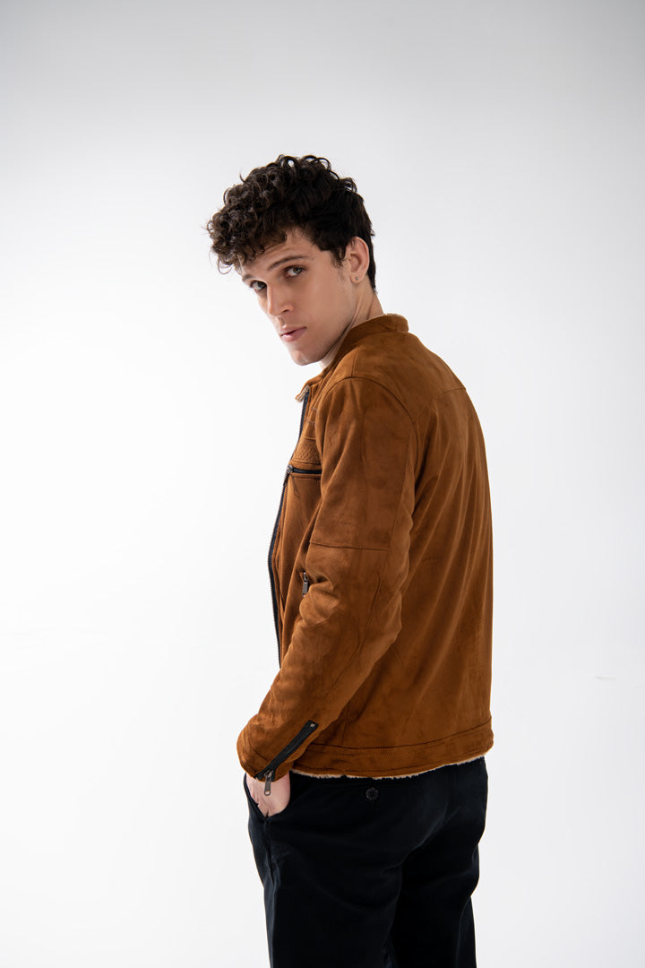 BROWN JACKET