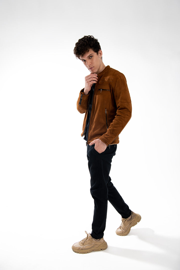 BROWN JACKET