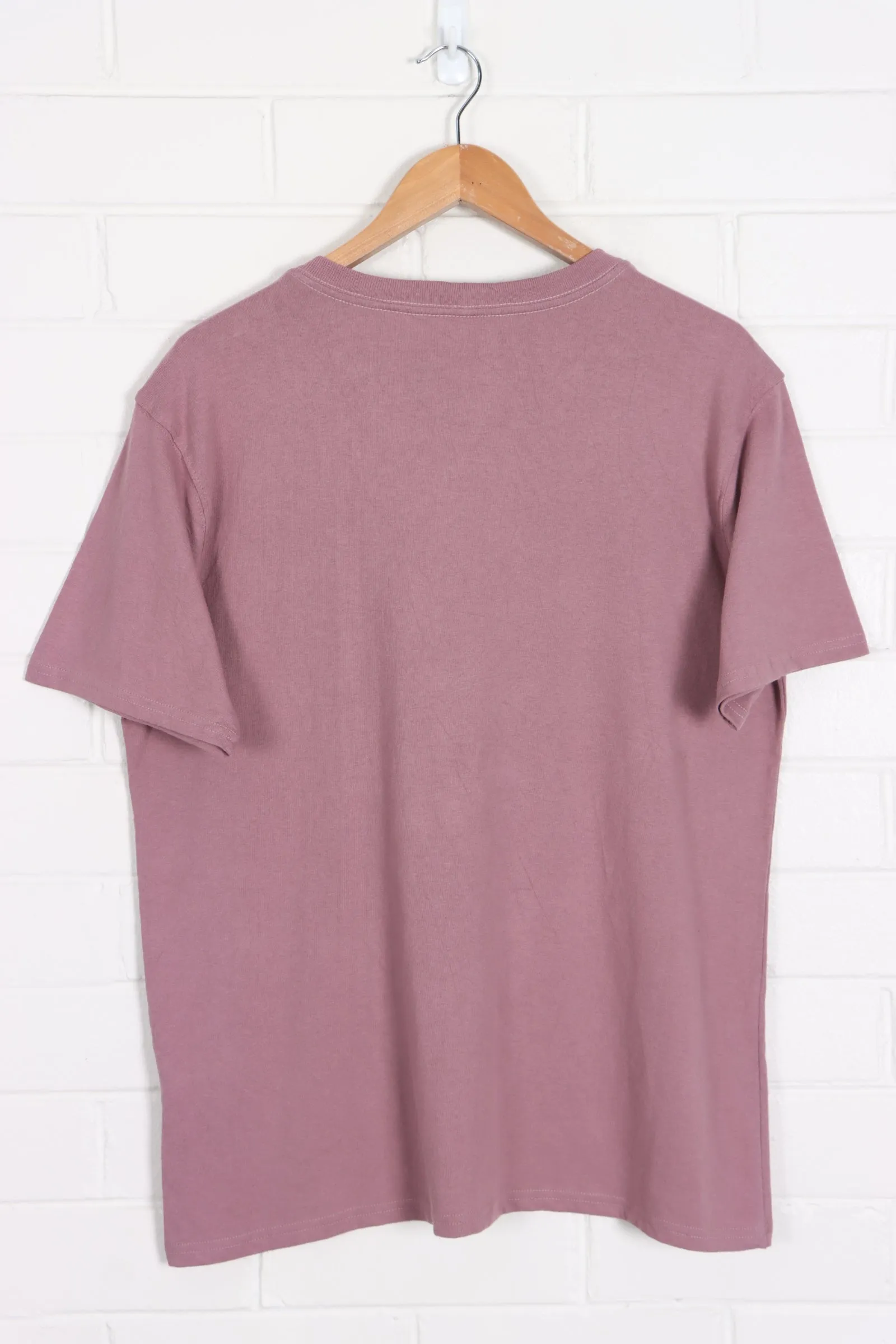 CARHARTT Mauve Front Pocket Casual T-Shirt (L)