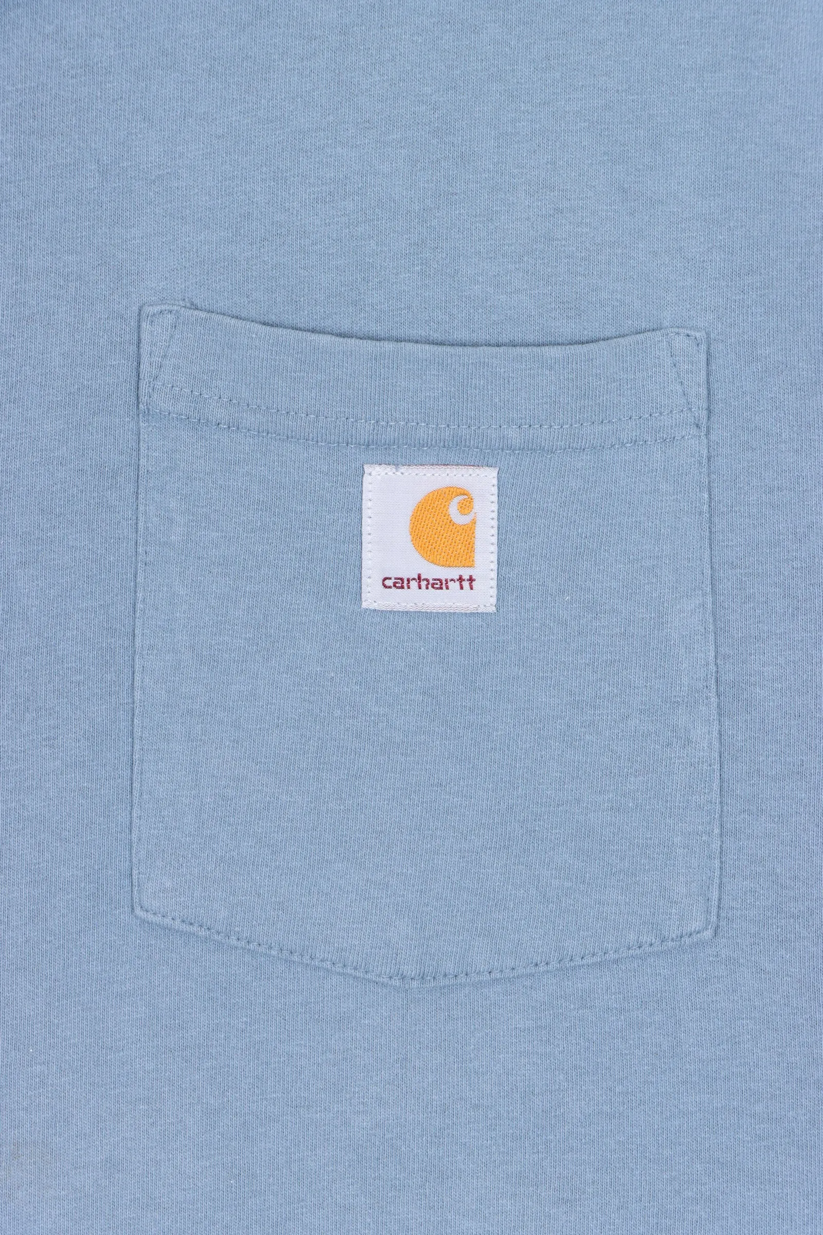 CARHARTT Muted Blue Casual Front Pocket T-Shirt (XL-XXL)