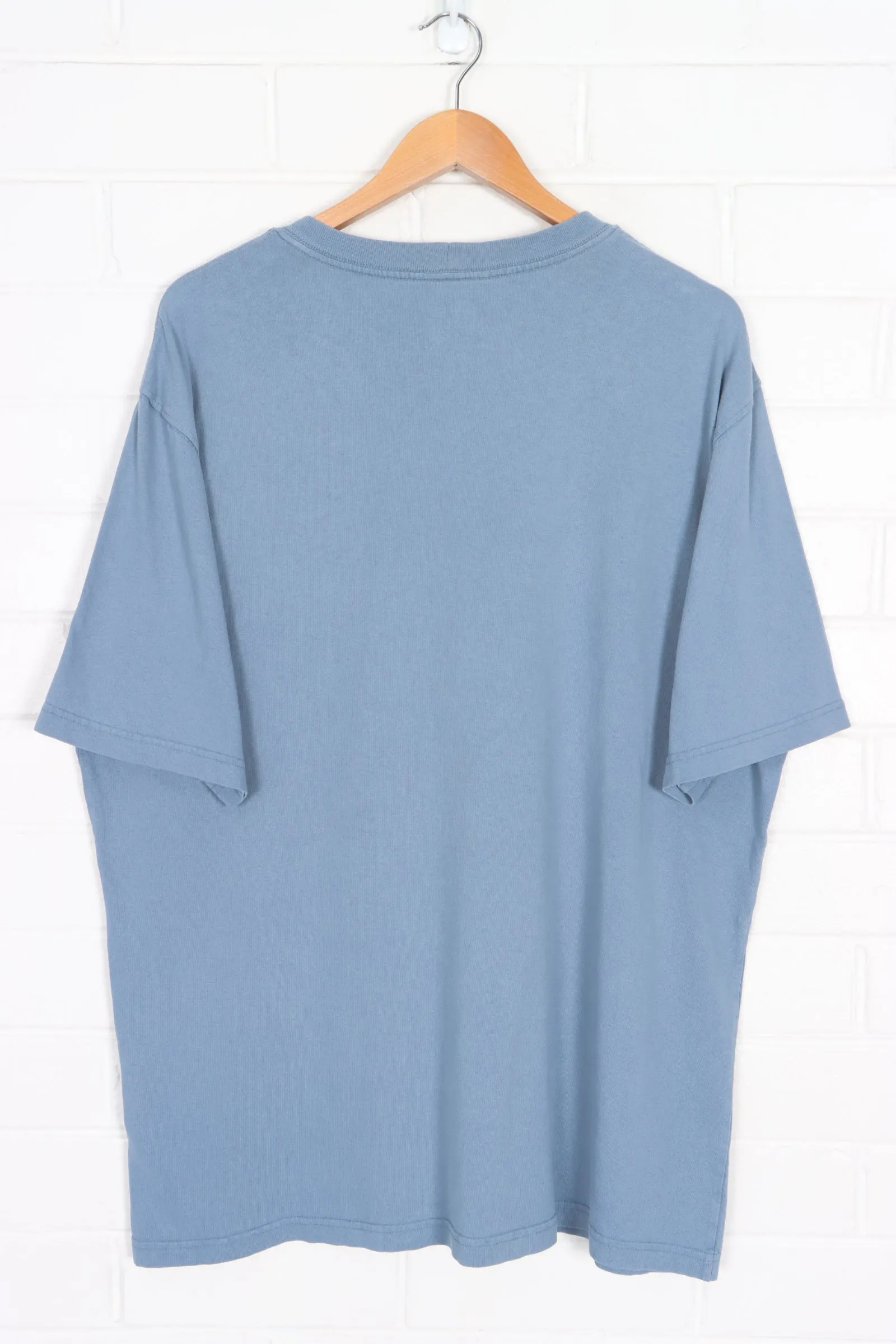 CARHARTT Muted Blue Casual Front Pocket T-Shirt (XL-XXL)