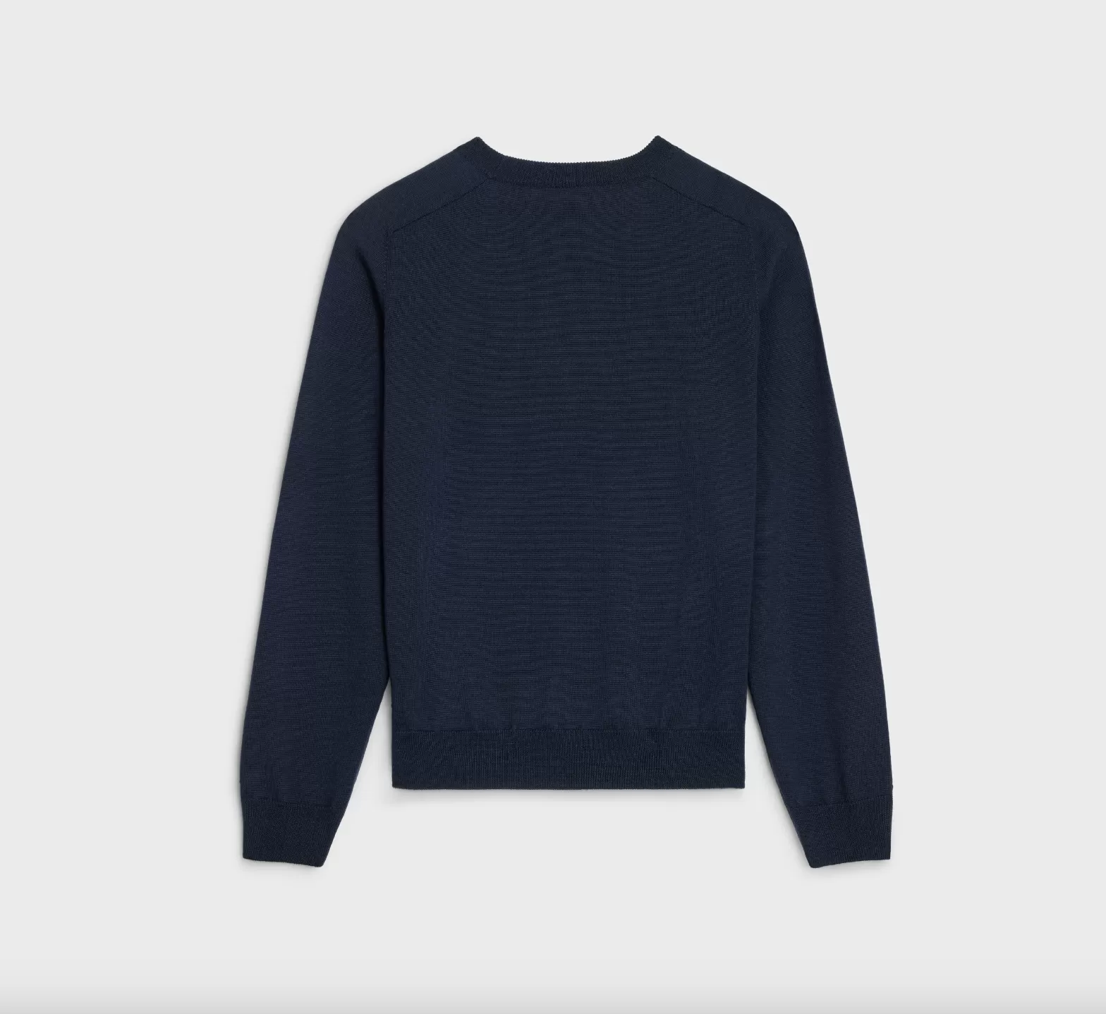 CELINE  |TRIOMPHE CREW NECK SWEATER IN WOOL  2AH80322U.07MR