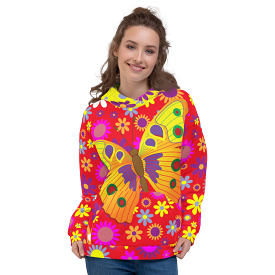 Cheery-o Butterfly SYLKKE Hoody