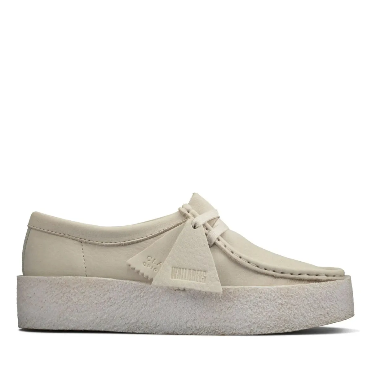 Clarks 1256 White Nubuck