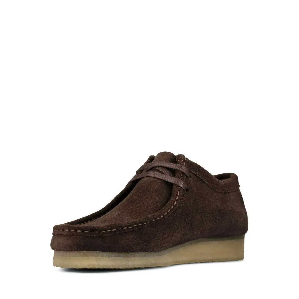 Clarks Wallabee Dark Brown Suede