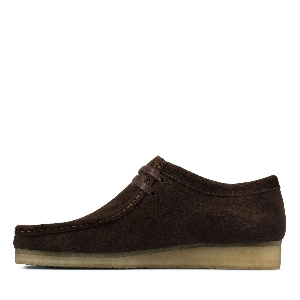 Clarks Wallabee Dark Brown Suede