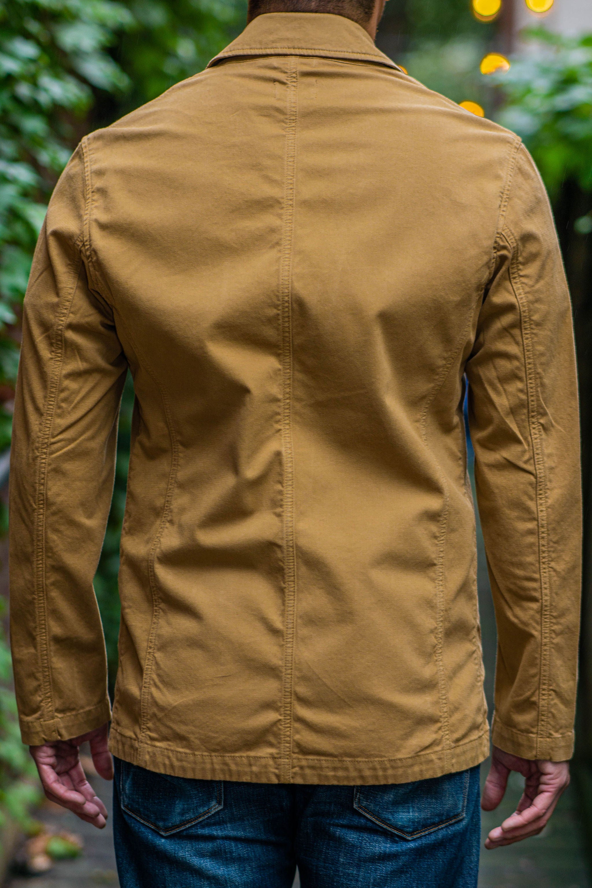 C.O.F. Studio Brewer Jacket - Cotton Structure Camel