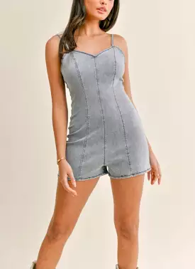 Danny denim romper