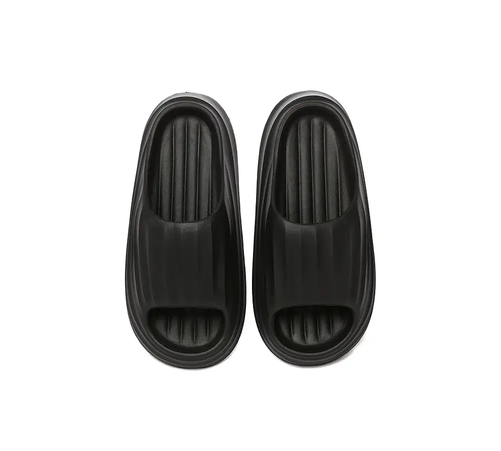 EVERAU Anti-Slip Men Cloud Slippers Plus