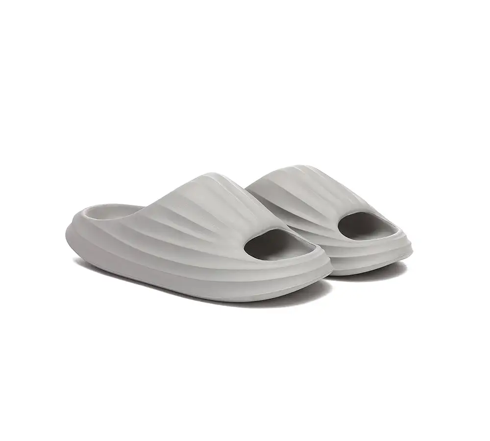 EVERAU Anti-Slip Men Cloud Slippers Plus