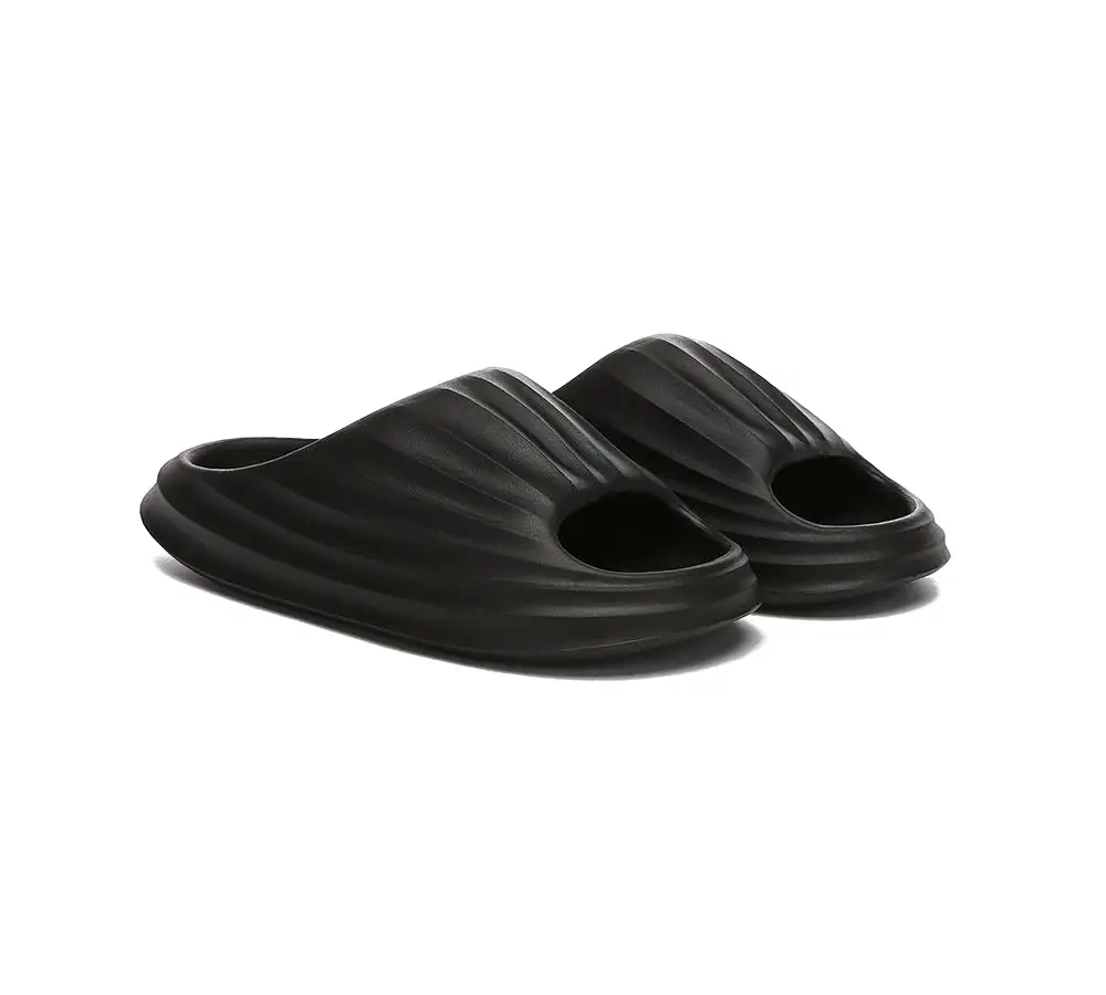 EVERAU Anti-Slip Men Cloud Slippers Plus