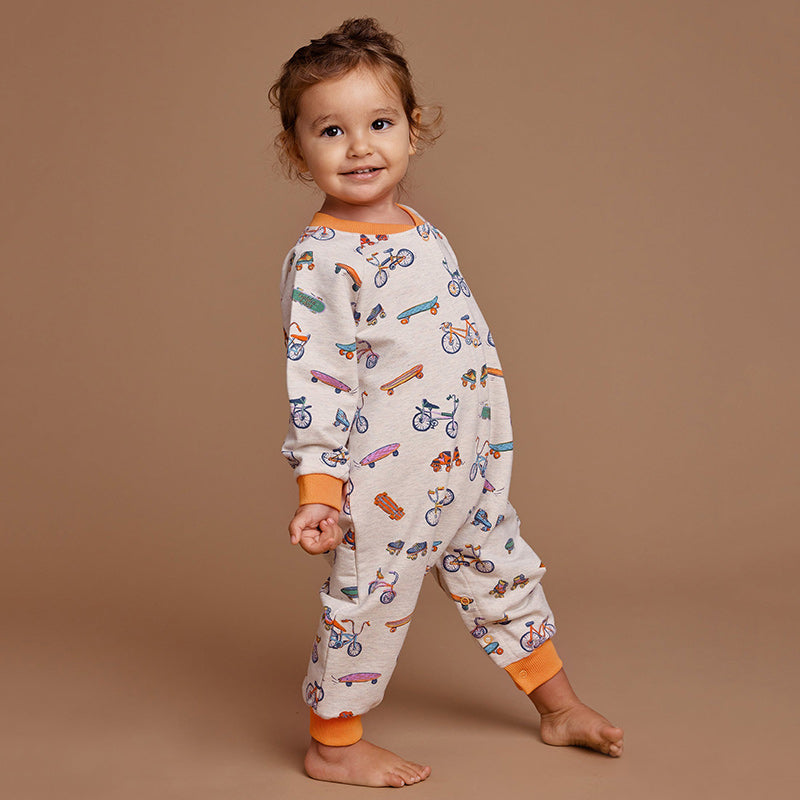 Goldie And Ace Terry Romper - Play All Day