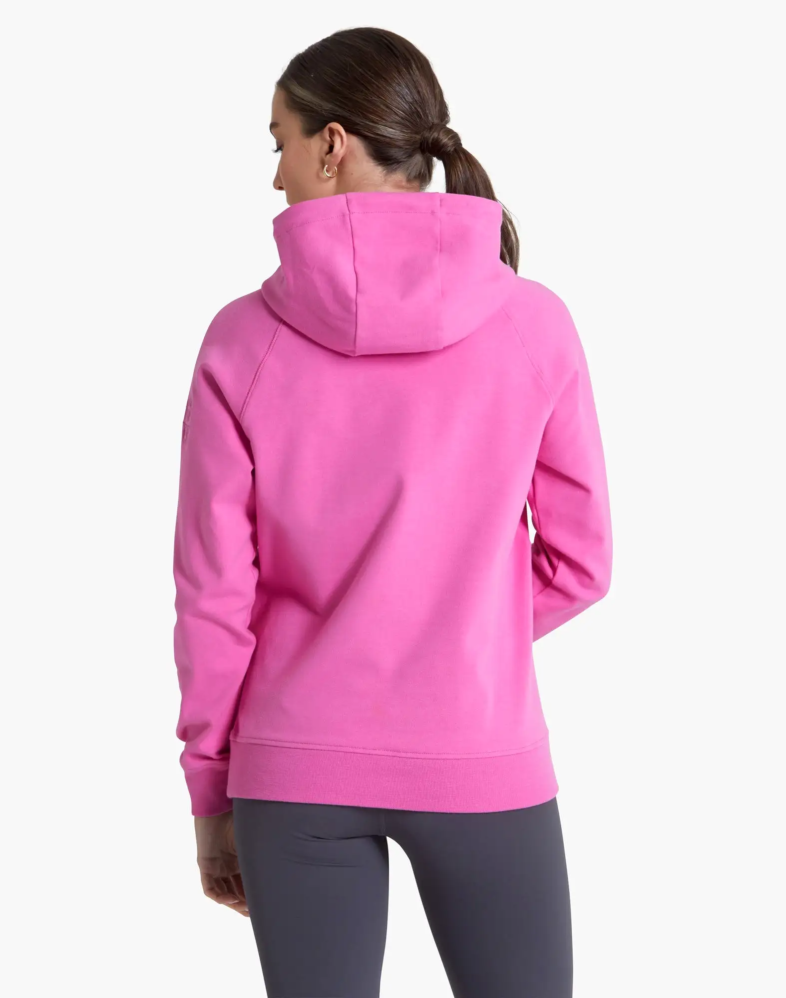 Gym+Coffee Essential Hoodie (Womens) - Empower Pink