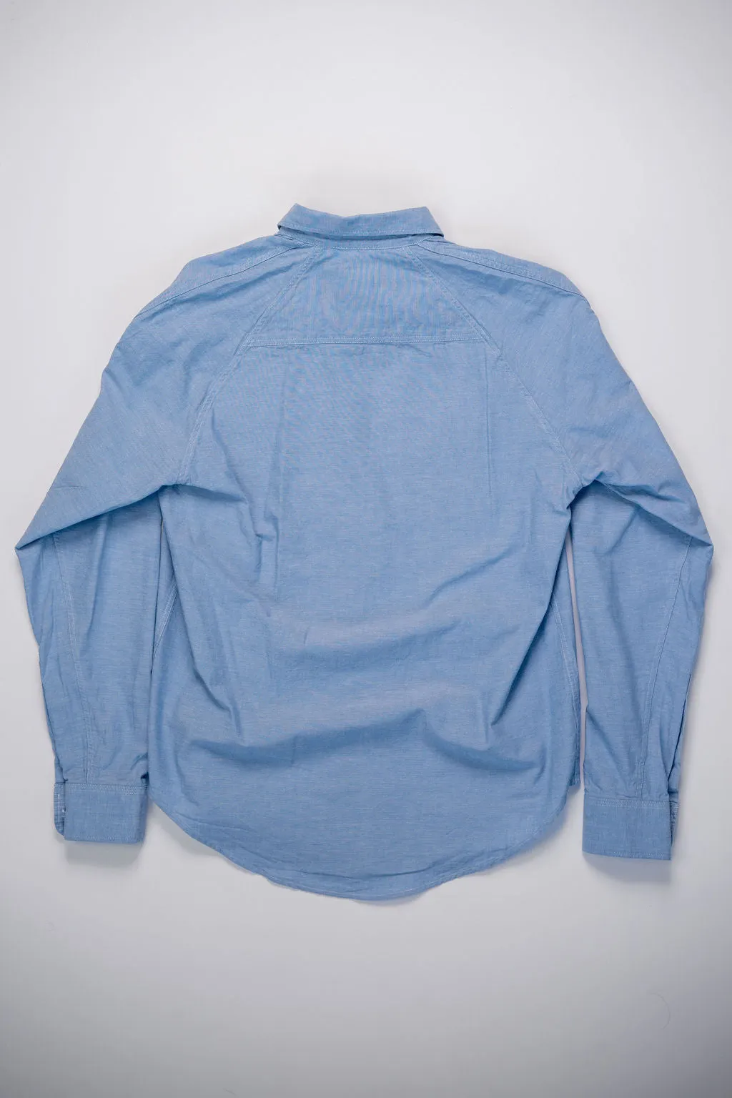 Heimat Textil Work Shirt - Trail Blue Chambray