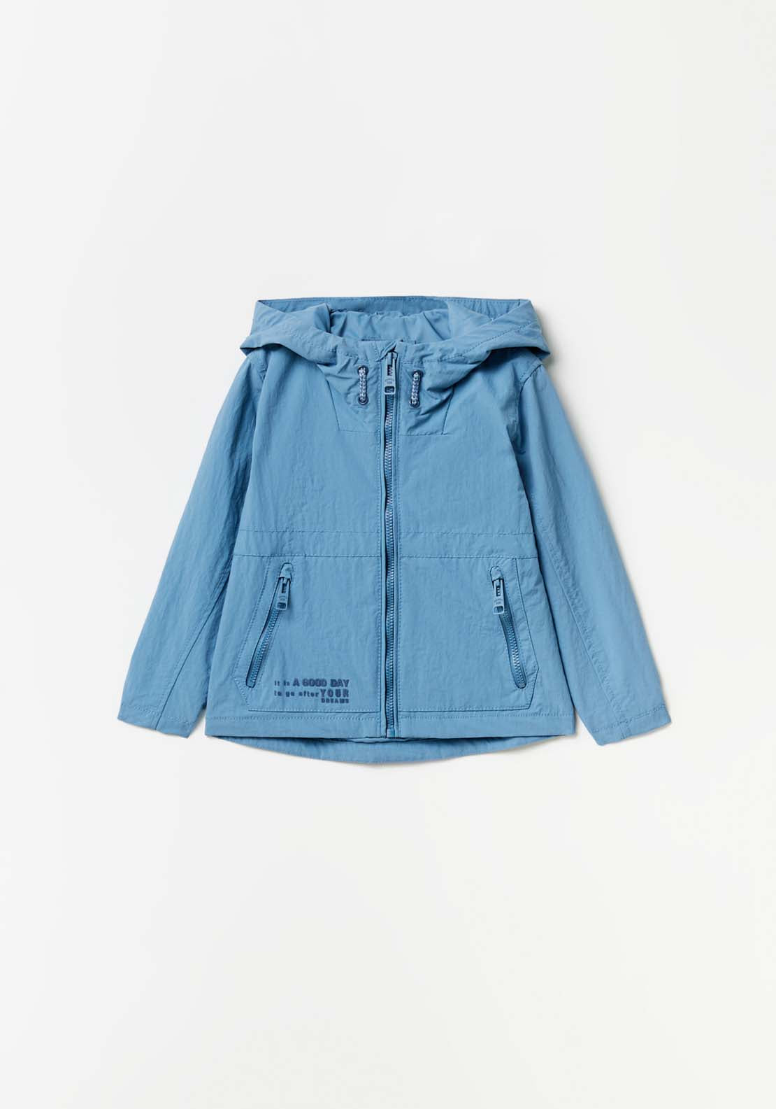 Hooded Jacket - Blue