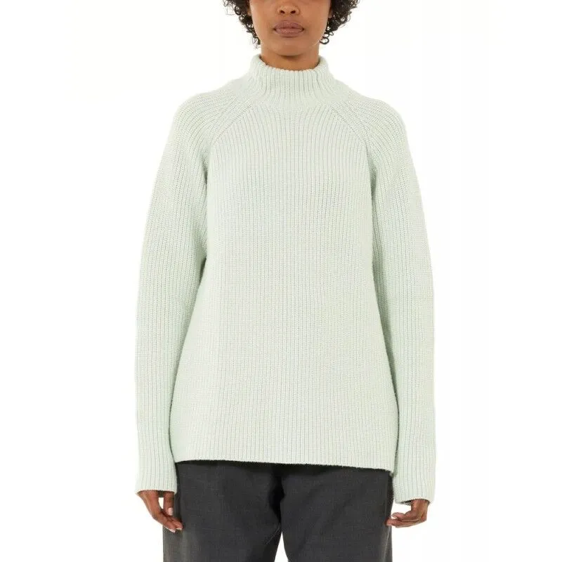 icebreaker  Wmns Hillock Funnel Neck Sweater - Pullover in lana merino - Donna