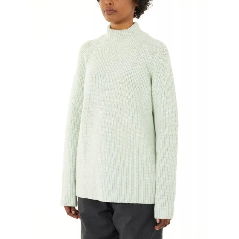 icebreaker  Wmns Hillock Funnel Neck Sweater - Pullover in lana merino - Donna