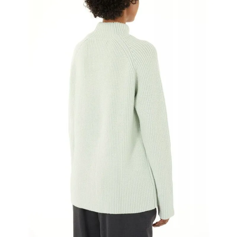 icebreaker  Wmns Hillock Funnel Neck Sweater - Pullover in lana merino - Donna