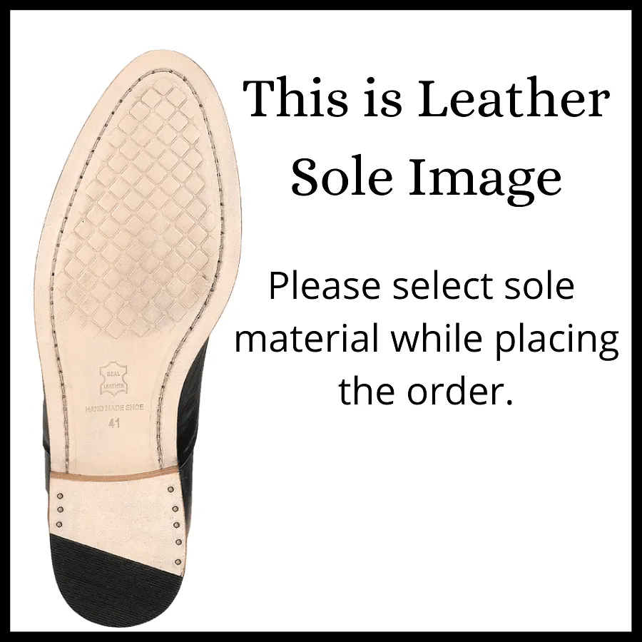 Leather Sole Shoes for Men - Adam Brogue