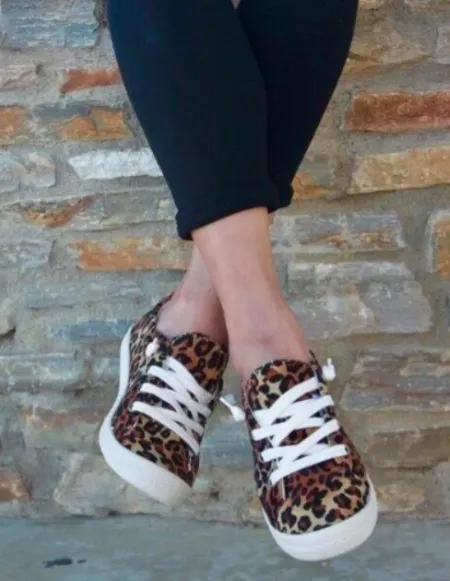 Leopard Sneakers