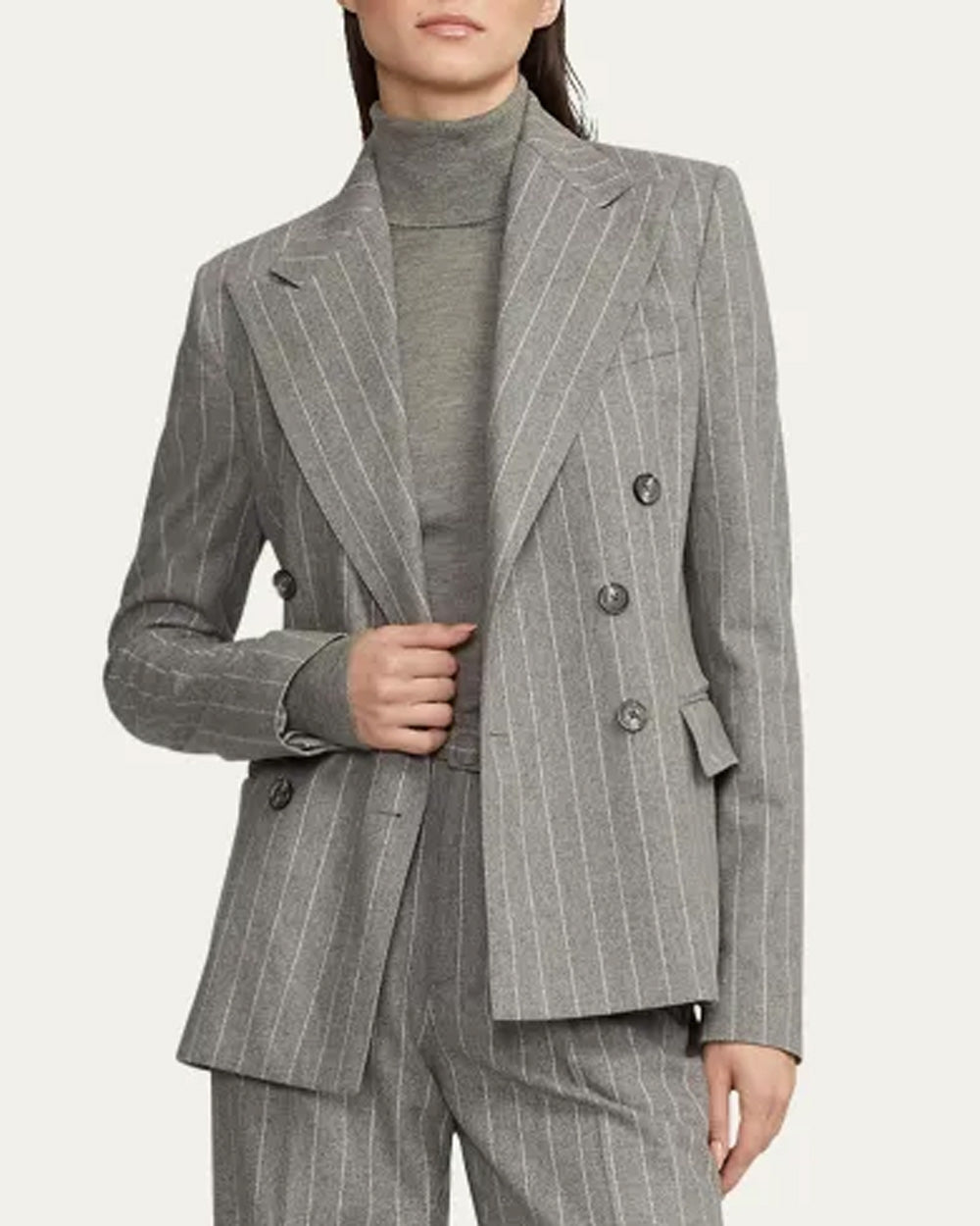 Light Grey and Cream Stafford Jacket