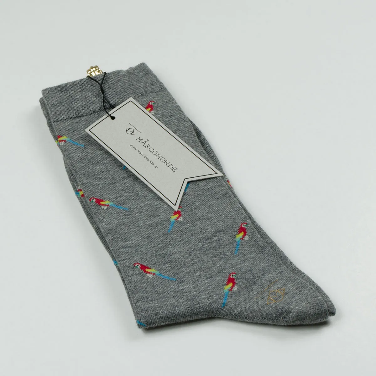 Marcomonde - Parrots Malaysia Socks - Grey