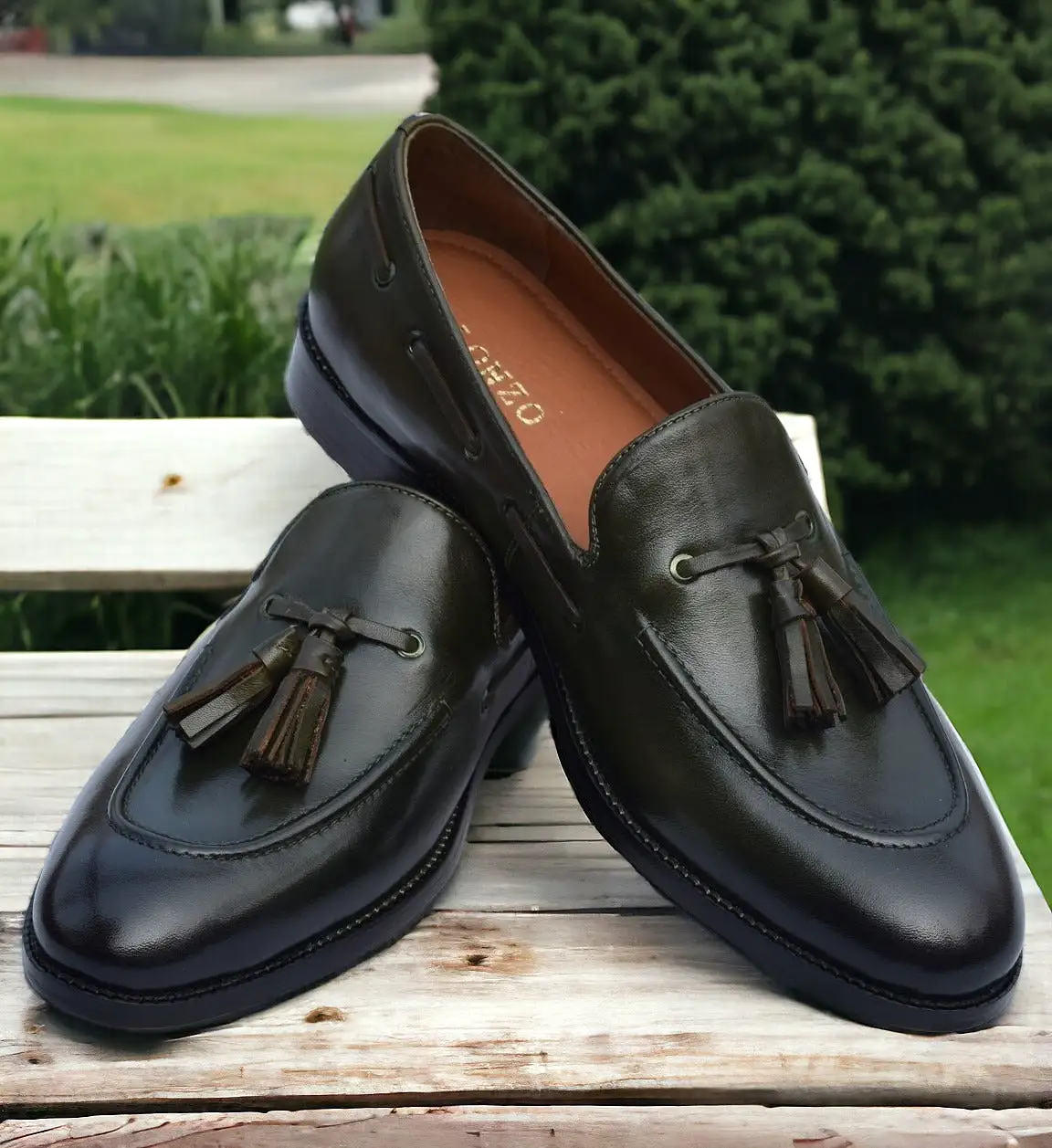 Marcos Green Handmade Shoes