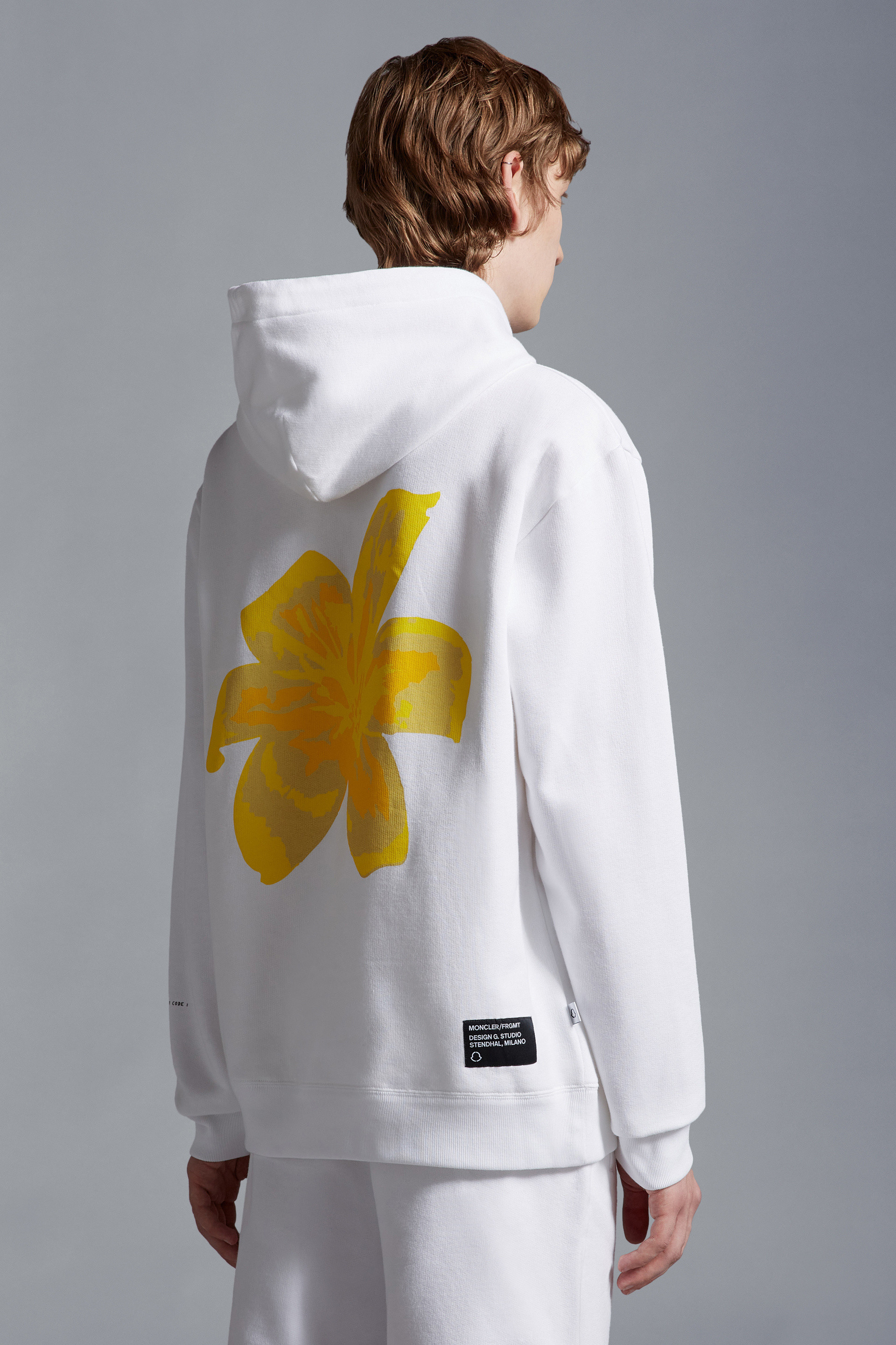 MONCLER  |Floral Motif Hoodie