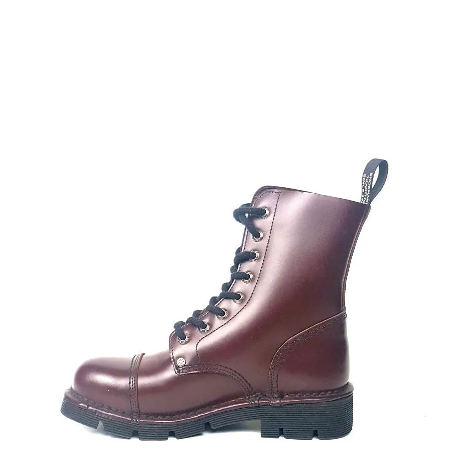 NEW ROCK MW1083 BURGANDY WOMEN