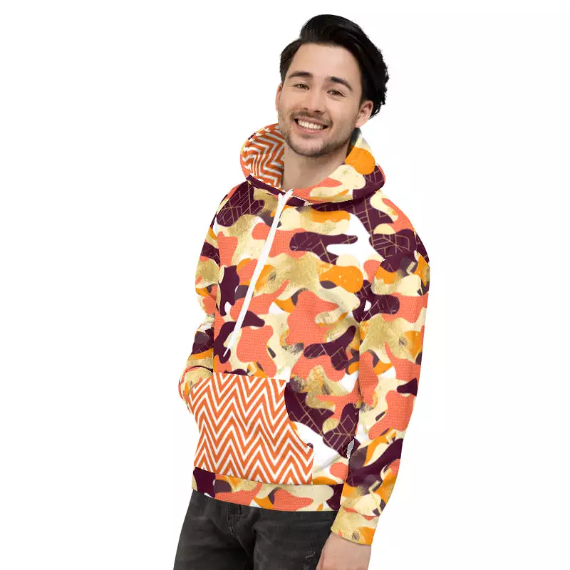 Orangesicle Camo SYLKKE Hoody