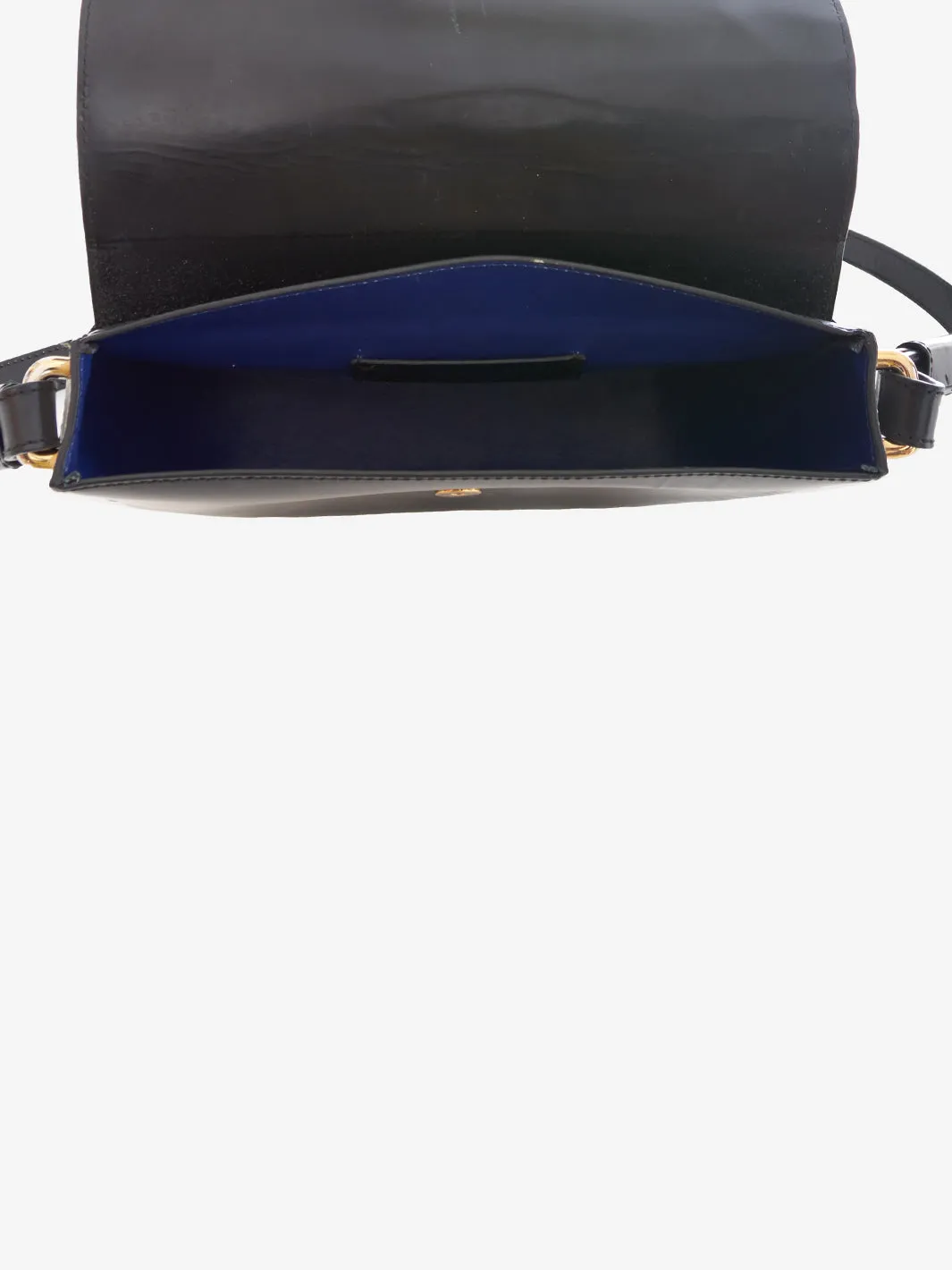 Paula Cademartori Black leather shoulder strap