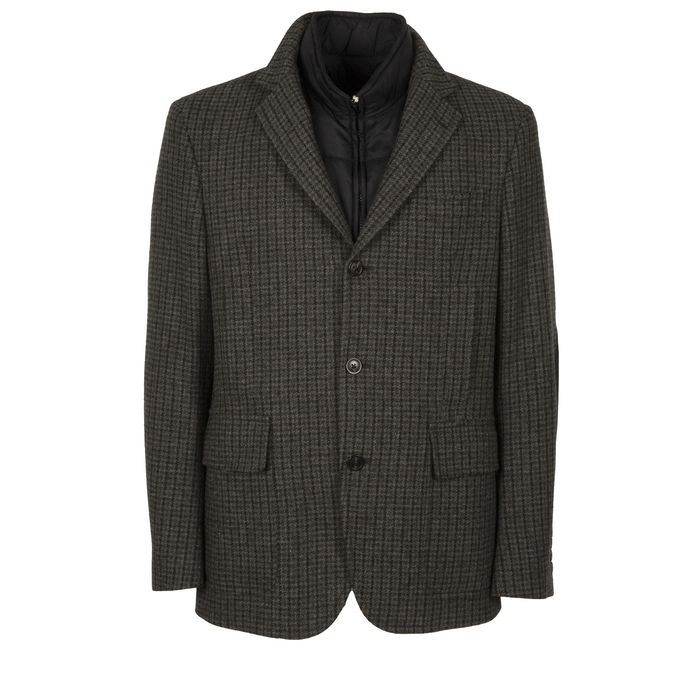 PIED DE PUOLE JACKET AND VEST Man Grey 