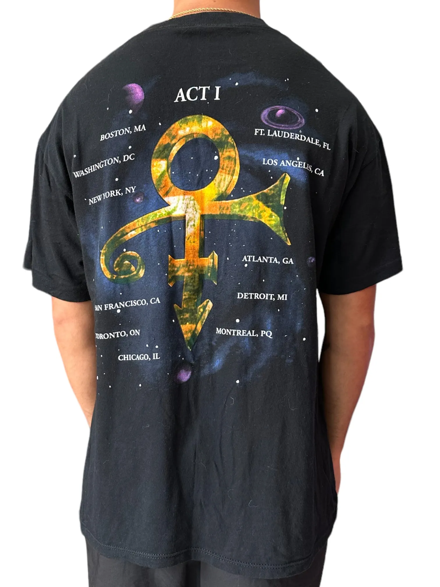 Prince – & The New Power Generation –– Love Symbol Vintage Original Tour Shirt ACT 1 Preloved: 1993