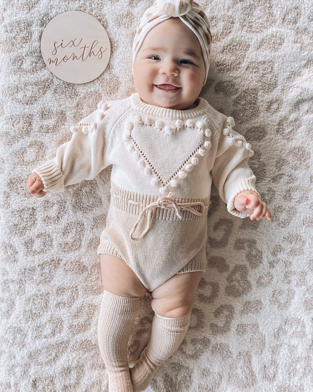 Pure Love Knit Romper | Latte