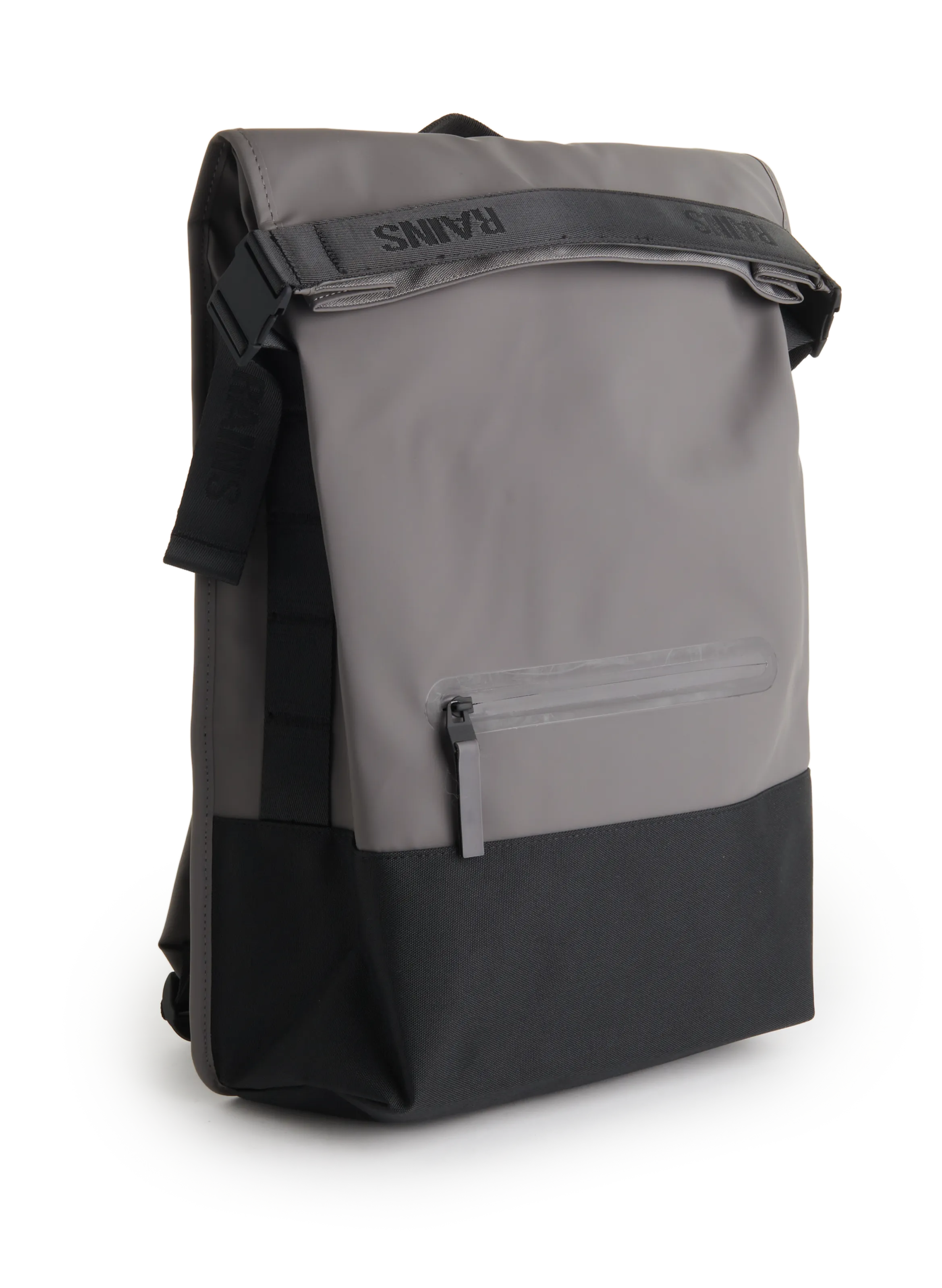 RAINS  Trail Rolltop matt backpack - Grey