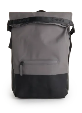 RAINS  Trail Rolltop matt backpack - Grey