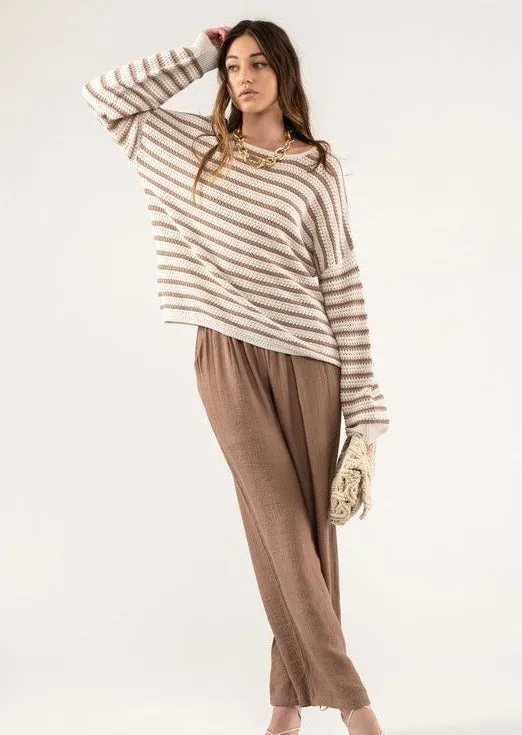 Reese Relaxed Knit Pullovers - 4 Colors!